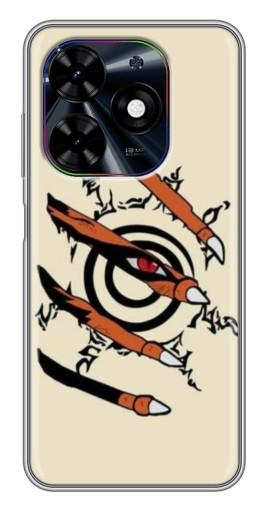 Силиконовый чехол с изображением "Знак Курама" для Tecno Spark Go 2024 (BG6)
