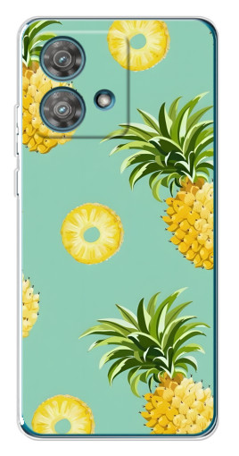 Силиконовый чехол с изображением "Ананасик" для Motorola Edge 40 Neo