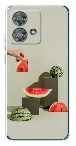 Чехол с картинкой "Арт Арбузы" для Motorola Edge 40 Neo