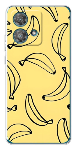 Чехол с печатью "Бананчики" для Motorola Edge 40 Neo