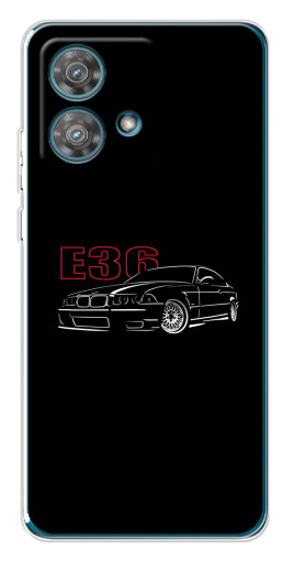 Чехол с печатью "BMW E36" для Motorola Edge 40 Neo