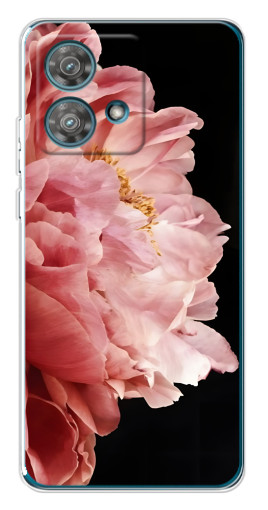 Силиконовый чехол с изображением "Большой пион " для Motorola Edge 40 Neo