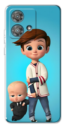 Чехол с принтом "Boss and Boy" для Motorola Edge 40 Neo