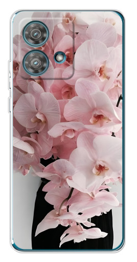 Чехол с печатью "Букет орхидеи" для Motorola Edge 40 Neo