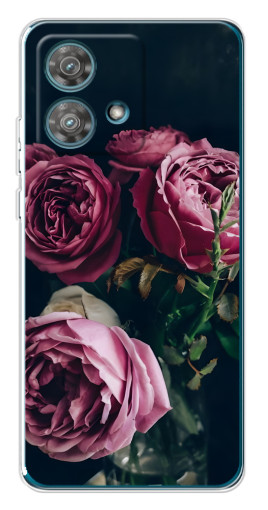 Чехол с картинкой "Букет роз" для Motorola Edge 40 Neo