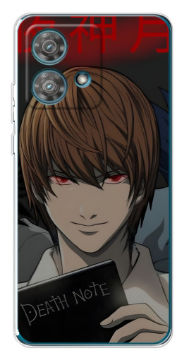 Чехол с печатью "Death Note" для Motorola Edge 40 Neo