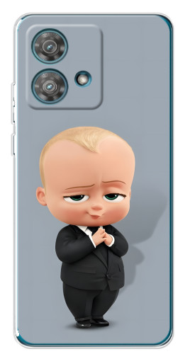 Чехол с принтом "Деловой ребенок" для Motorola Edge 40 Neo