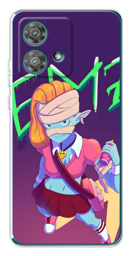 Силиконовый чехол с изображением "EMZ модная" для Motorola Edge 40 Neo