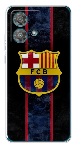 Силиконовый чехол с изображением "FCB" для Motorola Edge 40 Neo