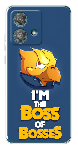 Силиконовый чехол с изображением "Gold Boss" для Motorola Edge 40 Neo