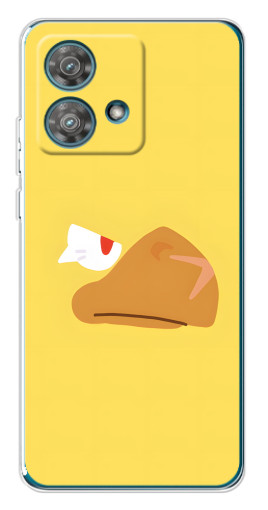 Чехол с картинкой "Gold Crow" для Motorola Edge 40 Neo