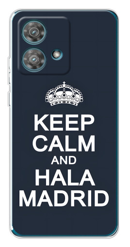 Чехол с картинкой "Hala Madrid" для Motorola Edge 40 Neo