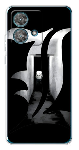 Чехол с принтом "Инициали Лоулайта" для Motorola Edge 40 Neo