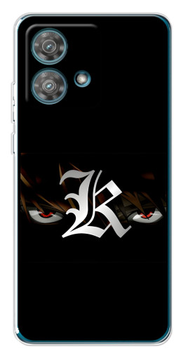 Чехол с принтом "L.K." для Motorola Edge 40 Neo