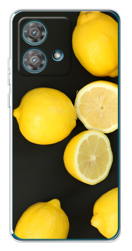 Чехол с принтом "Лимонный стиль" для Motorola Edge 40 Neo
