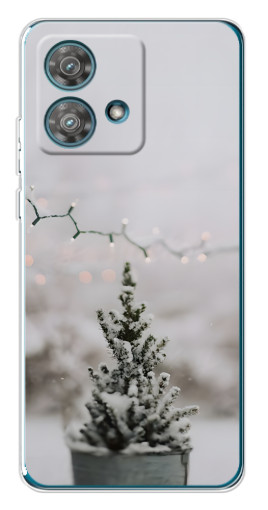 Силиконовый чехол с изображением "Маленькая елка" для Motorola Edge 40 Neo
