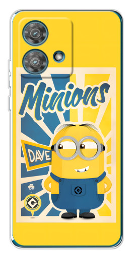 Чехол с печатью "Minions" для Motorola Edge 40 Neo