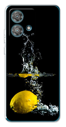 Чехол с принтом "Мокрый Лимон" для Motorola Edge 40 Neo