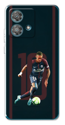 Чехол с принтом "Неймар 10" для Motorola Edge 40 Neo