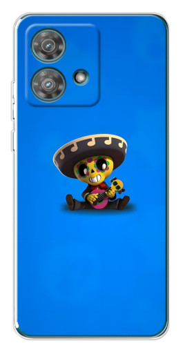 Чехол с принтом "Poco с гитарой" для Motorola Edge 40 Neo