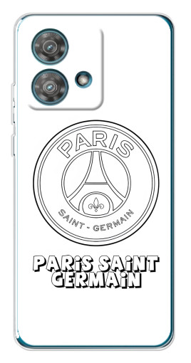 Чехол с печатью "PSG логотип" для Motorola Edge 40 Neo