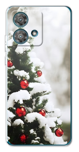Чехол с принтом "Рождественская елка" для Motorola Edge 40 Neo