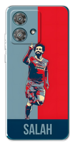 Силиконовый чехол с изображением "Salah" для Motorola Edge 40 Neo