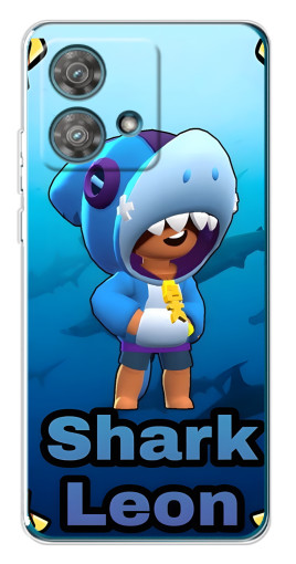 Чехол с картинкой "Shark Leon" для Motorola Edge 40 Neo