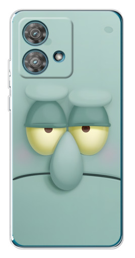 Чехол с принтом "Сквидвард" для Motorola Edge 40 Neo