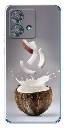Чехол с принтом "Стакан кокоса" для Motorola Edge 40 Neo