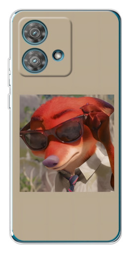 Чехол с печатью "Стильный Ник" для Motorola Edge 40 Neo