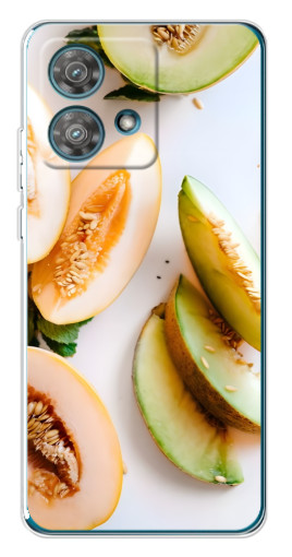 Чехол с картинкой "Свежие дыньки" для Motorola Edge 40 Neo