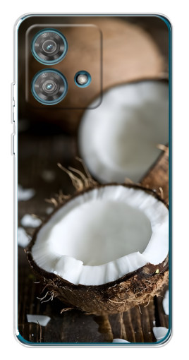 Чехол с картинкой "Свежий кокос" для Motorola Edge 40 Neo