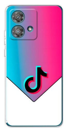 Чехол с печатью "Tiktok Logo" для Motorola Edge 40 Neo