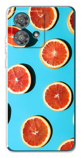 Чехол с картинкой "Яркие грейпфруты" для Motorola Edge 40 Neo