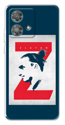 Силиконовый чехол с изображением "Zlatan" для Motorola Edge 40 Neo