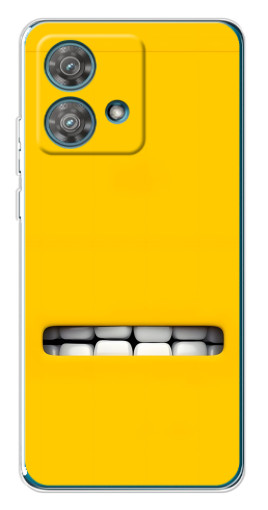 Чехол с картинкой "Зубы миньона" для Motorola Edge 40 Neo