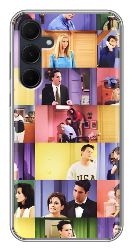 Чехол с картинкой "Актеры Друзья" для Samsung Galaxy A35 (5G)