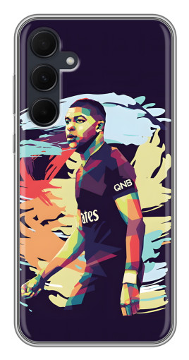 Чехол с картинкой "ART Mbappe" для Samsung Galaxy A35 (5G)