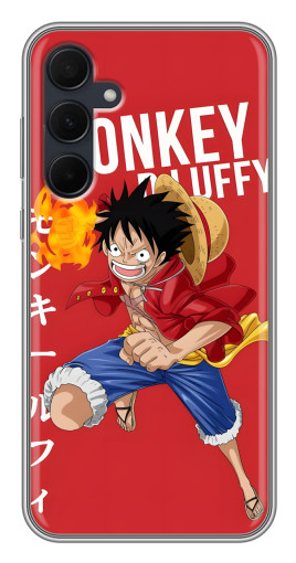 Чехол с печатью "Атакующий D Luffy" для Samsung Galaxy A35 (5G)