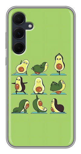 Чехол с принтом "Авокадо Йога" для Samsung Galaxy A35 (5G)