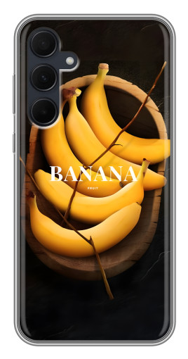 Силиконовый чехол с изображением "Banana" для Samsung Galaxy A35 (5G)