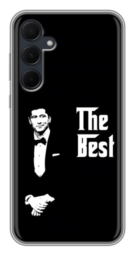 Силиконовый чехол с изображением "Best Футболист" для Samsung Galaxy A35 (5G)