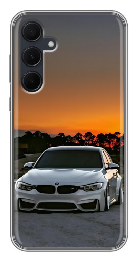 Чехол с печатью "BMW белая" для Samsung Galaxy A35 (5G)