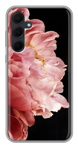 Силиконовый чехол с изображением "Большой пион " для Samsung Galaxy A35 (5G)