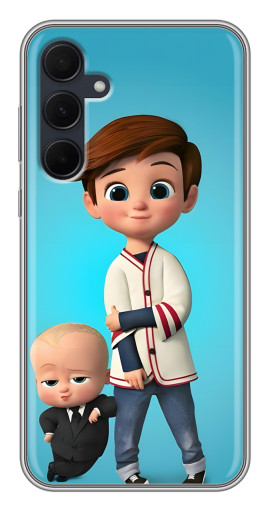 Чехол с печатью "Boss and Boy" для Samsung Galaxy A35 (5G)