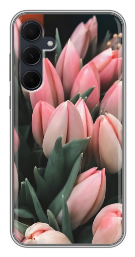 Силиконовый чехол с изображением "Букет тюльпанов" для Samsung Galaxy A35 (5G)