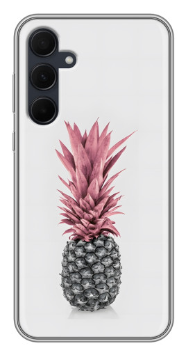 Чехол с принтом "Чёрно-белый ананас" для Samsung Galaxy A35 (5G)