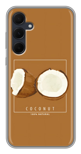 Силиконовый чехол с изображением "Coconut" для Samsung Galaxy A35 (5G)