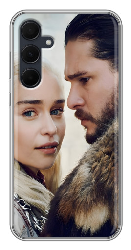 Чехол с печатью "Дейнерис и Сноу" для Samsung Galaxy A35 (5G)